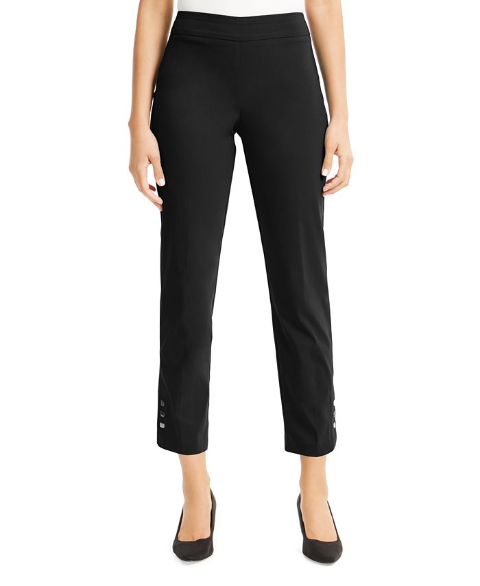 JM Collection TummyControl Ankle Pants, Created for Macy's & Reviews