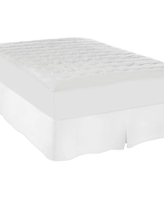 100% Cotton Moisture Wicking and Stain Release Mattress Pad, King