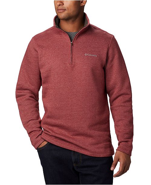 Columbia Men S Great Hart Mountain Half Zip Fleece Sweatshirt