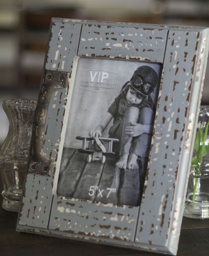 VIP Home & Garden Distressed and Wood Photo Frame Macy's