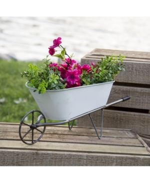 Vip Home & Garden Metal Wheelbarrow