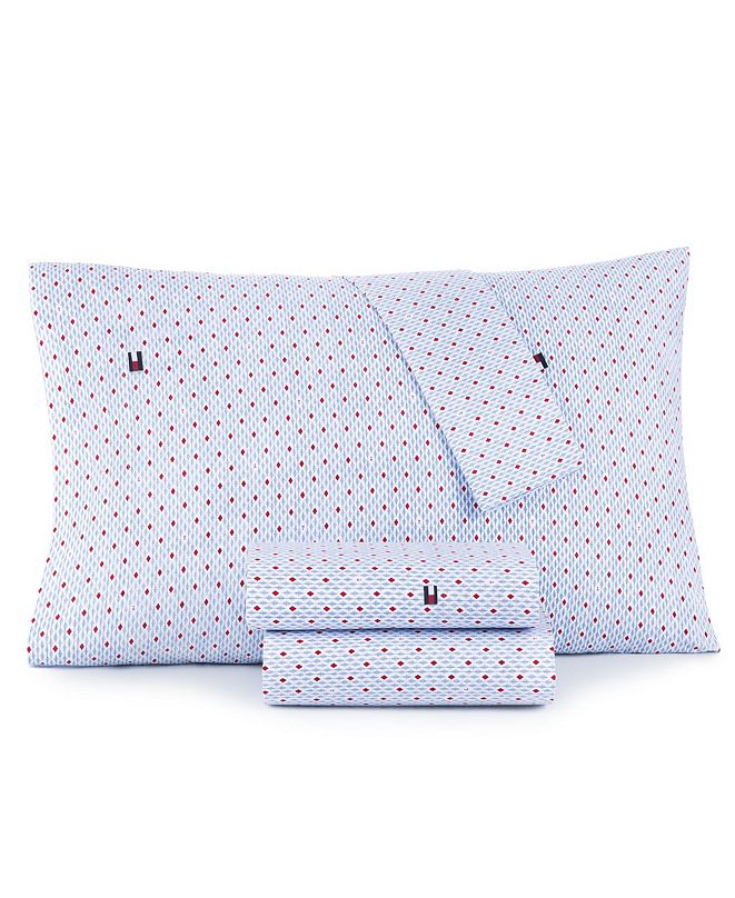 Tommy Hilfiger Diamond Lines Queen Sheet Set Reviews Sheets