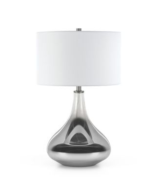 Hudson & Canal - Mirabella Table Lamp In Smoked Chrome Ombre