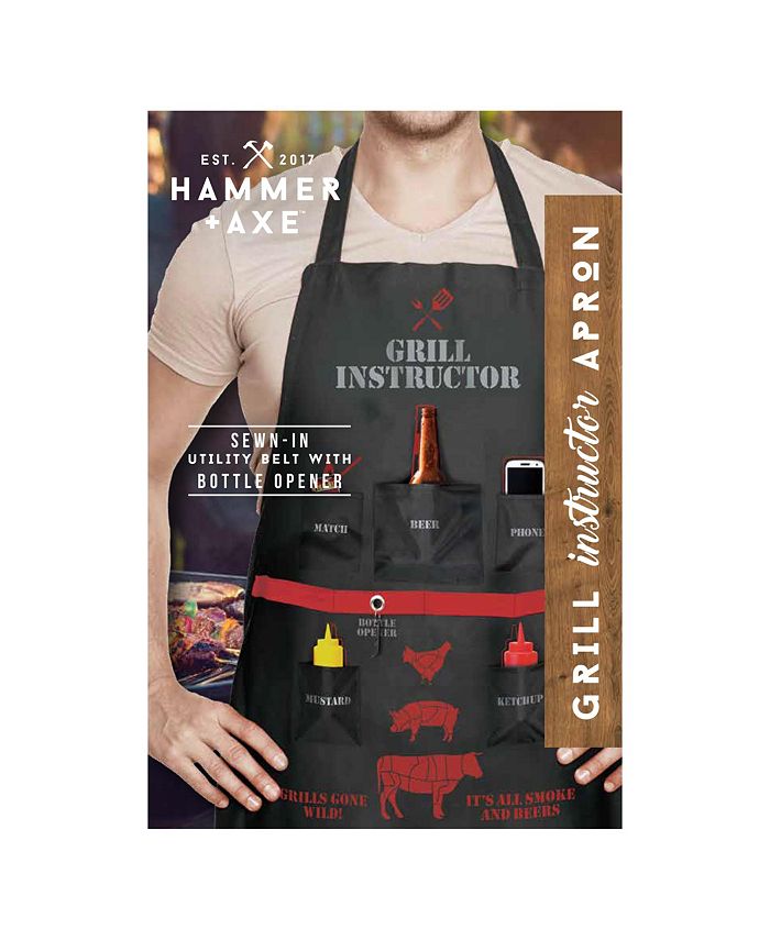 Hammer + Axe Hammer and Axe Apron (Grill Instructor) Macy's