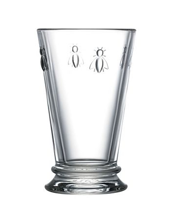 La Rochère - Set of 6 Napoleonic Bee Highball Glasses