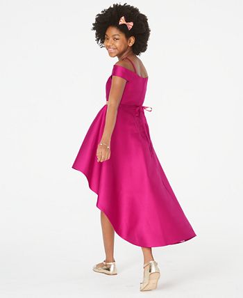 Rare editions high low dress hot sale