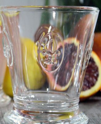 La Rochere Fleur De Lys 9-ounce Tumbler, Set of 6.