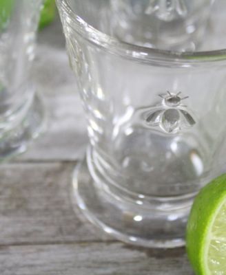 La Rochere Napoleon Bee 10-ounce Tumbler, Set of 6.