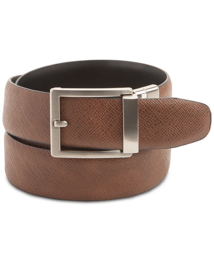 Alfani Men's Custom Fit Reversible Belt, Created for Macy's Macy's
