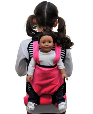 The Queen's Treasures Childs Backpack Doll Carrier, Sleeping Bag Clothes and Accessory Storage