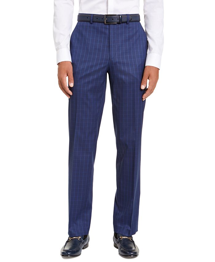 Sean John Men's Classic-Fit Stretch Suit Separate Pants - Macy's