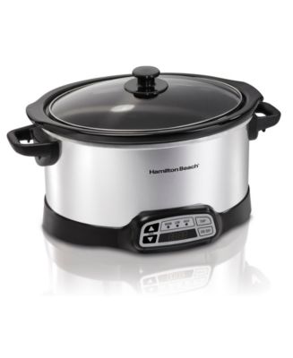 Hamilton Beach Programmable 4-Qt. Slow Cooker - Macy's