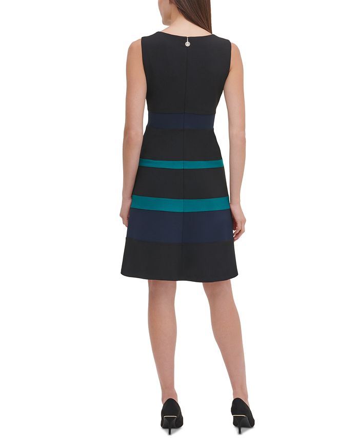 macys colorblock dress
