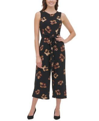 tommy hilfiger cropped jumpsuit