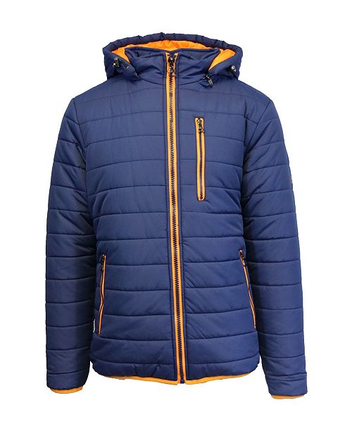 Galaxy By Harvic Spire By Galaxy Men's Puffer Bubble Jacket with ...