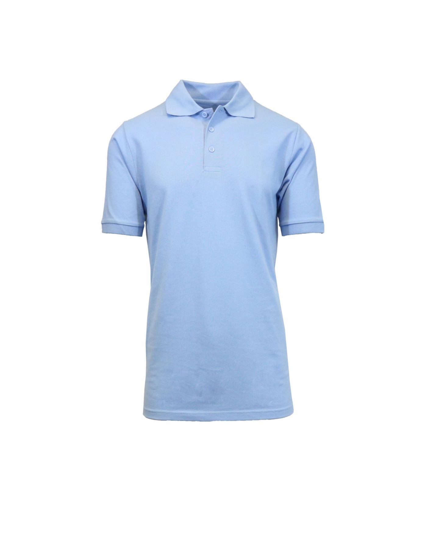 Мужское поло Galaxy By Harvic Short Sleeve Pique Polo Shirts, цвет: Чёрный — фото 14