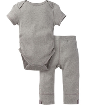 Miracle Baby Boys and Girls Short Sleeve Bodysuit and Pant Outfit