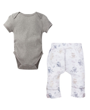 Miracle Baby Boys and Girls Short Sleeve Bodysuit and Pant Outfit