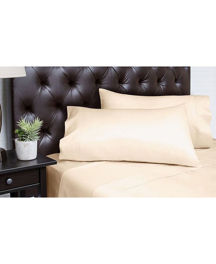 Spectrum Home Cotton Sateen California King Sheet Set Macy's