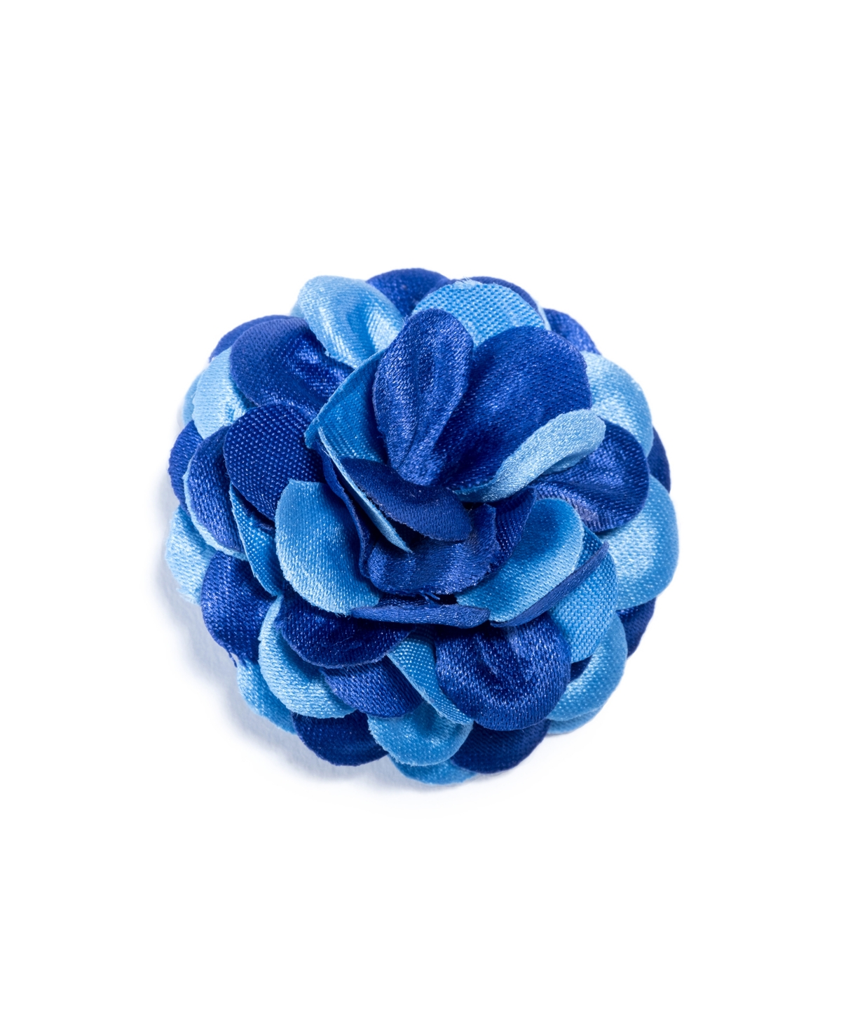 Hook and Albert Dahlia Lapel Flower - Blue