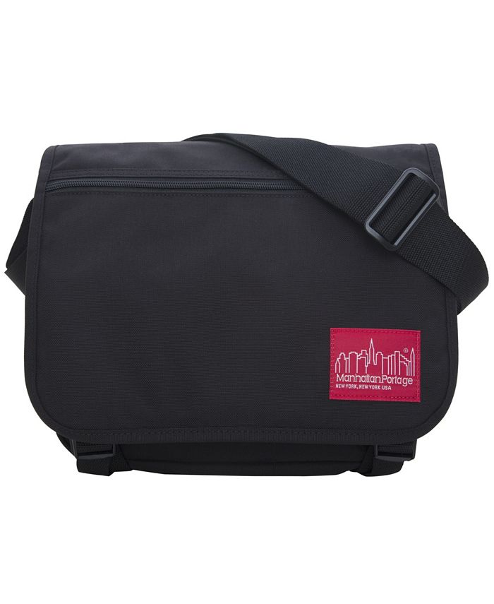 Manhattan Portage Small Europa with Back Zipper and Compartments - Macy's