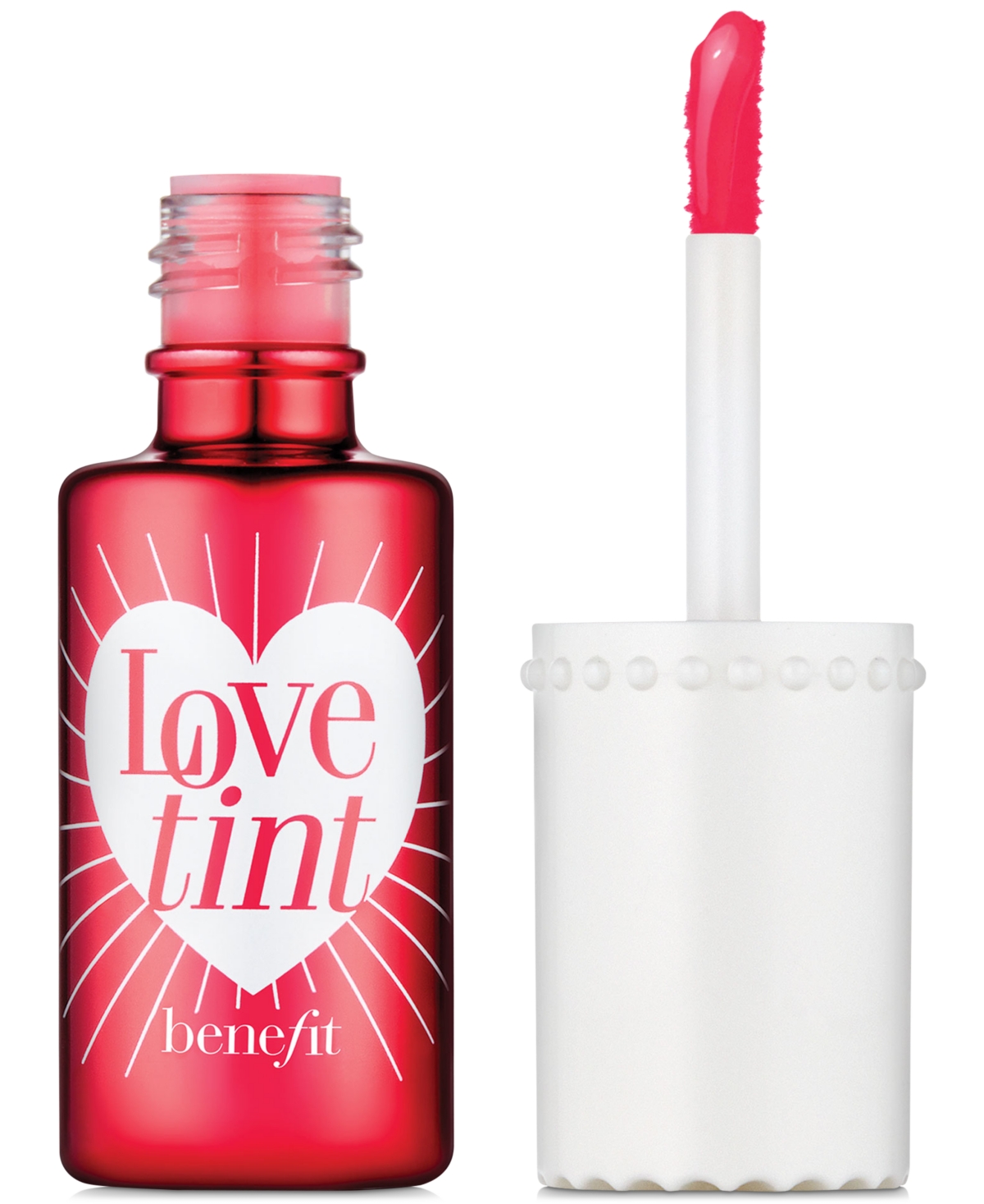 Benefit Cosmetics Liquid Lip Blush & Cheek Tint, 0.2 oz In Lovetint - Fiery Red-tinted
