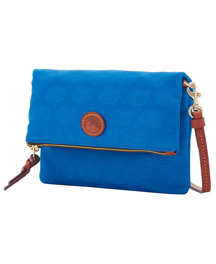 Dooney & Bourke Florida Gators Embossed Nylon Foldover Zip Crossbody