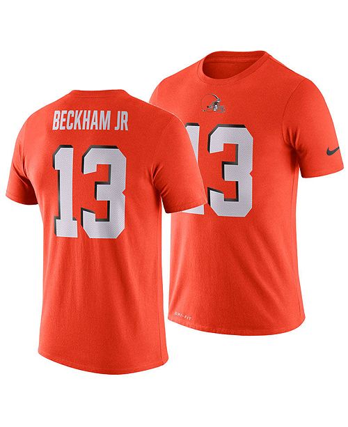 Nike Men S Odell Beckham Jr Cleveland Browns Player Pride Name And Number Logo 3 0 T Shirt Reviews Sports Fan Shop By Lids Men Macy S