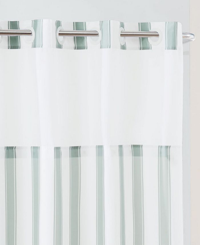 Hookless Stripes Shower Curtain Macy's