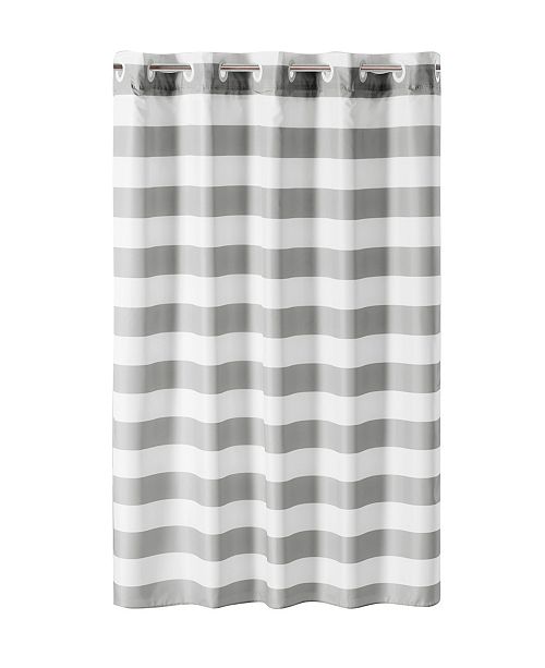 Hookless Shower Curtain Cabana Stripe & Reviews Shower Curtains Bed