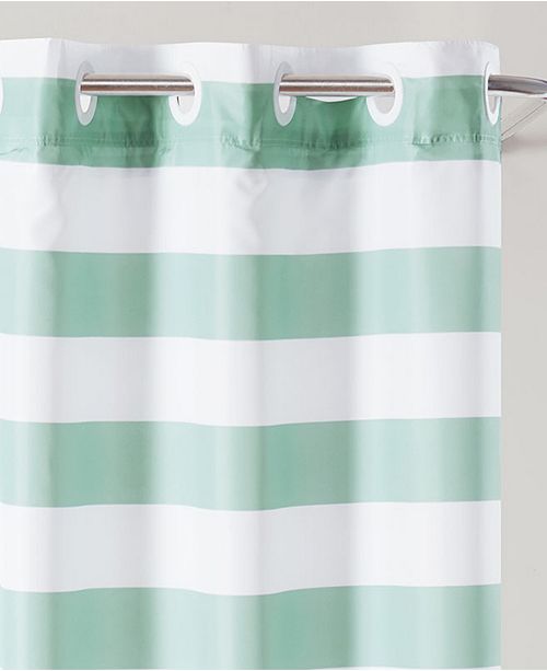 Hookless Shower Curtain Cabana Stripe & Reviews Shower Curtains Bed
