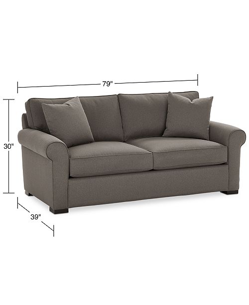 Furniture Astra 79" Fabric Full Sleeper Sofa, Created for Macy's
