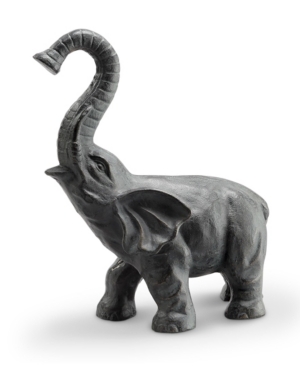 Spi Home Elephant Sculpture In Slate