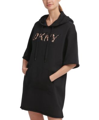 dkny hoodie dress
