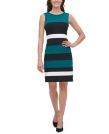 Colorblock Sheath Dress