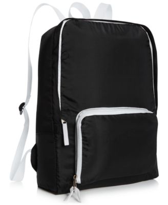 macy's black backpack