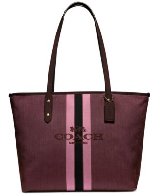 macys coach tote bags