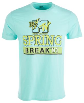 Freeze 24-7 - Men's MTV Spring Break 1993 Graphic T-Shir