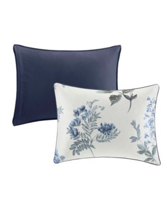 Zennia Seersucker 7-Pc. Comforter Set, King/California King