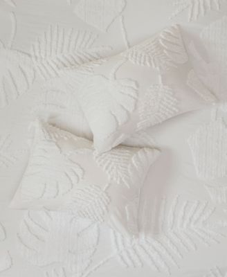 Bahari Palm Tufted 3-Pc. Comforter Set, Full/Queen