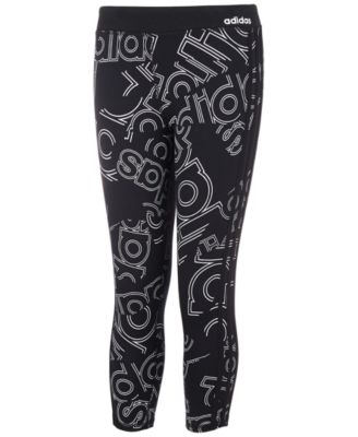 adidas logo print leggings