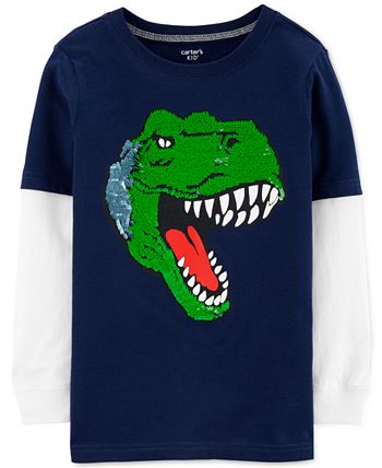 Dinosaur outlet sequin shirt
