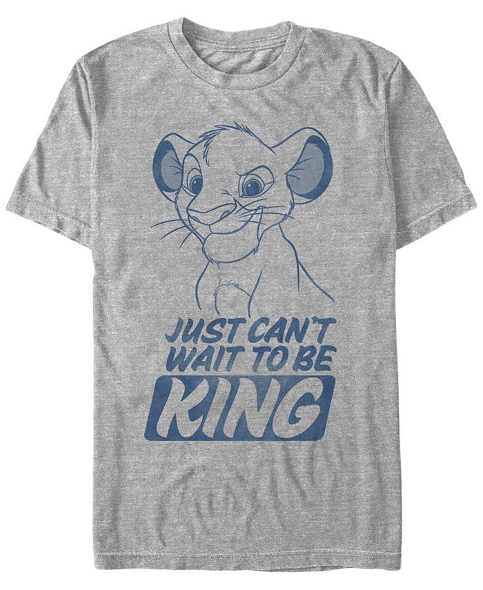 Fifth Sun Disney Men's The Lion King Young Simba Can't Wait To Be King ...