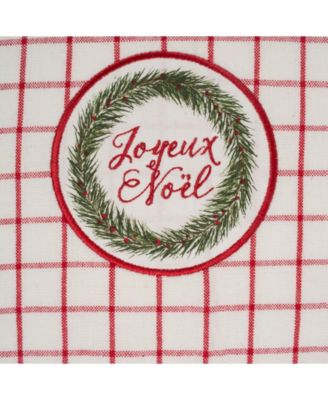 Assorted Noel Embellished Dishtowel Set