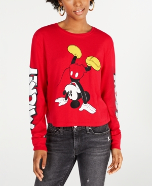 image of Disney Juniors- Cotton Mickey Mouse Graphic T-Shirt
