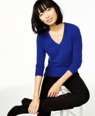 macy's charter club cashmere sweaters