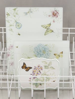 Butterfly Meadow Kitchen Large Glass Board