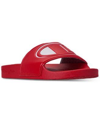 champion red sandals