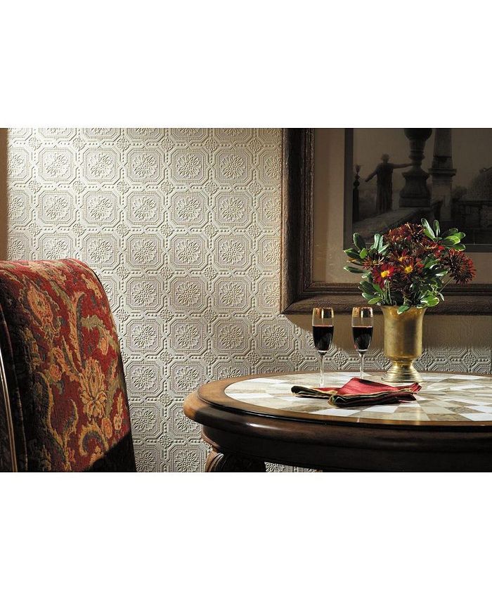 Graham & Brown Graham Brown Paintable Squares Wallpaper & Reviews - All  Wall Décor - Home Decor - Macy's