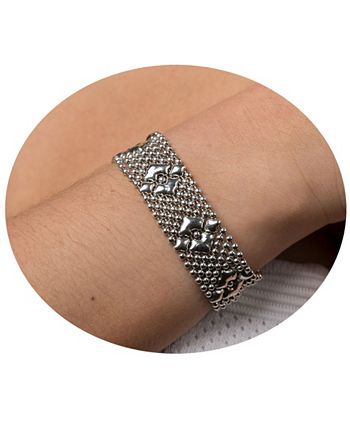 SG Liquid Metal - B3-AS Silver Mesh Bracelet
